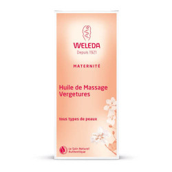 Huile de massage vergetures, Weleda, Grossesse