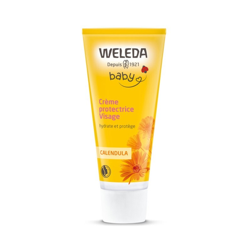 Crème protectrice visage, Weleda, Bébé