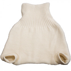 Culotte de protection en laine tricotée