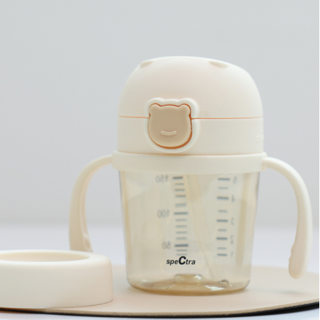 Gobelet à paille Spectra (150ml ou 250ml) - Beige
