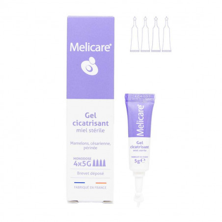 Gel cicatrisant 100% miel - 4x5gr